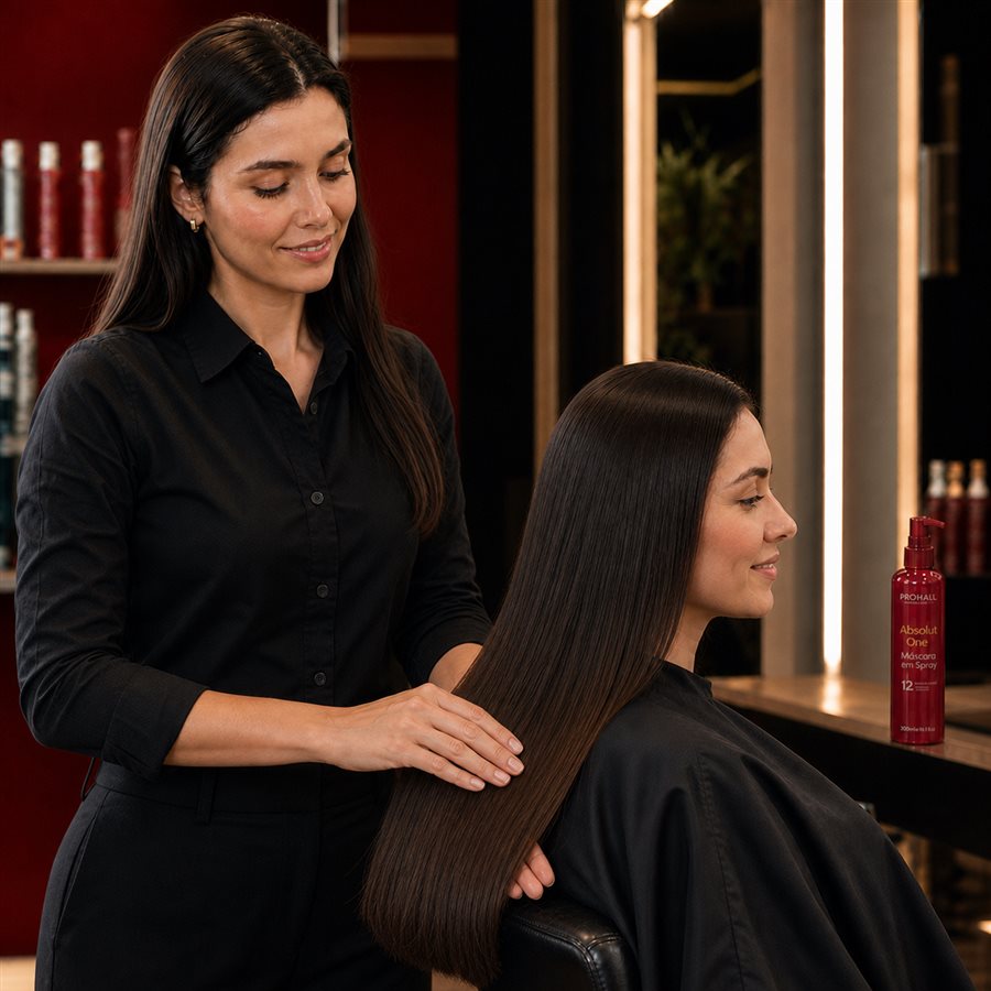 Absolut One: Spread through the hair