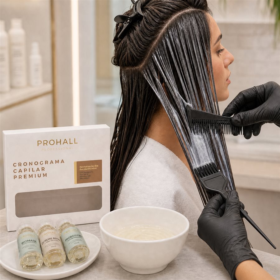 Hair Ampoules Kit: Apply to hair