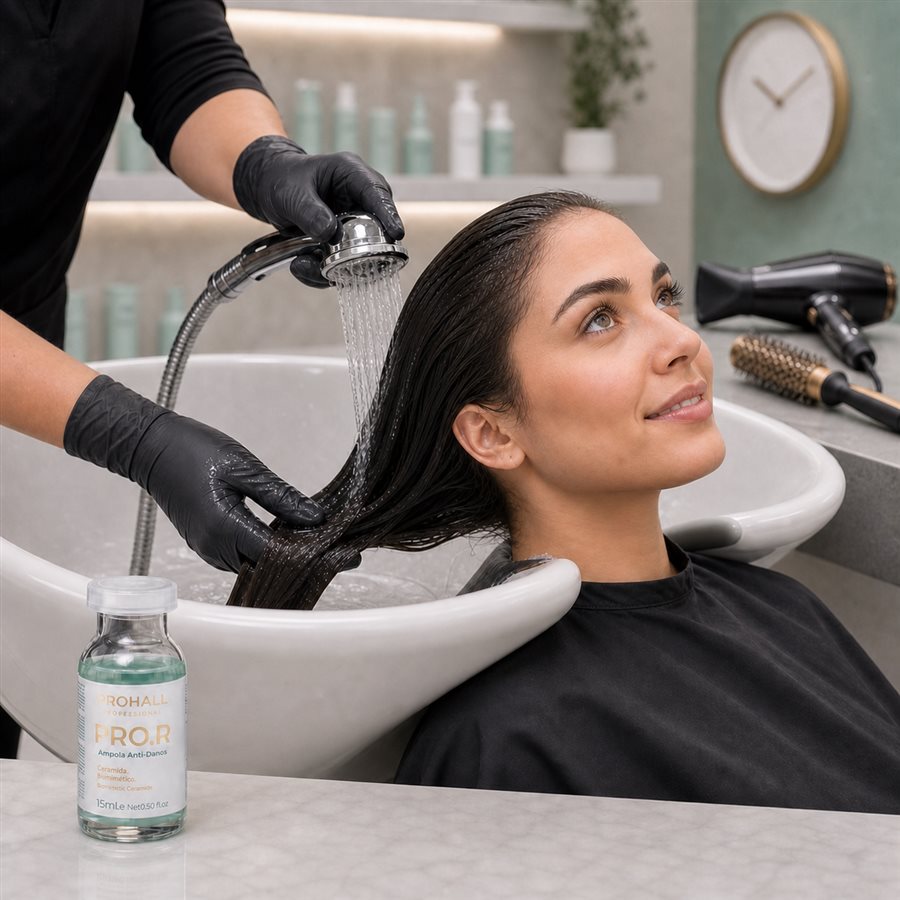 Pro R Shot: Rinse and style