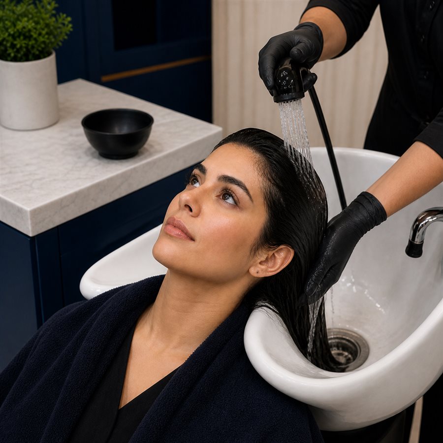 Select One: Rinse thoroughly and completely